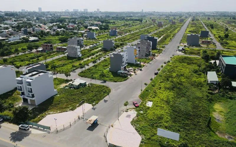 Tiến độ xây dựng nhà ở dự án đông bình dương